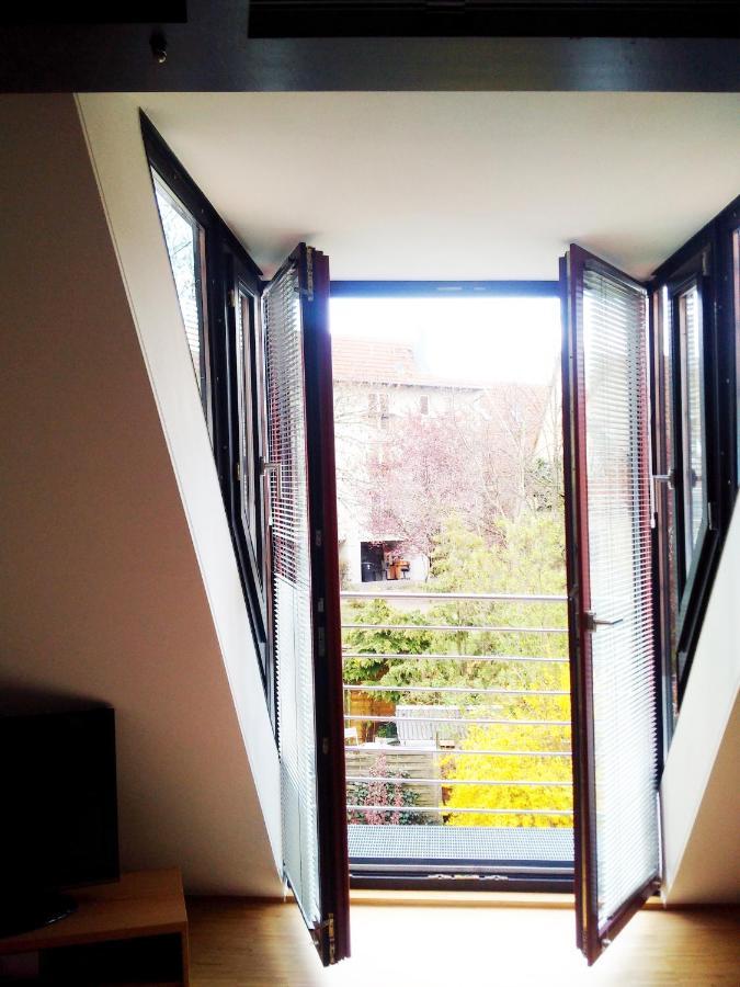 Boardinghouse-Modernes Dachstudio In Guter Lage エアフルト エクステリア 写真